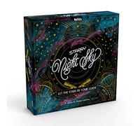 Buffalo Games - Starry Night Sky Game - Gioco di mappatura del cielo competitivo basato sulla missione di esplorazione - Sistema di punti orientati alla pista degli obiettivi - Elegante layout ricco