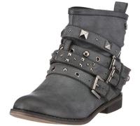 Buffalo Girl 111502 237564 WH Brush Black 01, Stivali da Donna