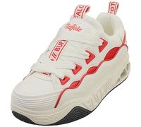 Buffalo HERO SKATE VEGAN Scarpe da Ginnastica Bianca Rossa Donna - 39 EU
