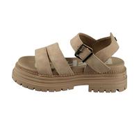 Sandali da donna Buffalo Lennox Ts Sandal - Vegan Nubuck Beige 37