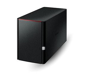 Buffalo LinkStation 220 8TB 2-Bay NAS Network Attached Storage con HDD Hard Disk Incluso Storage NAS che funziona come Home Cloud o dispositivo di archiviazione di rete per la casa