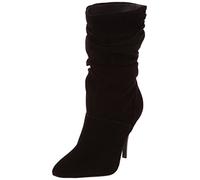Buffalo London 182x-038 Kid Suede, Stivali con Gambale Corto Donna, Nero 01, 41 EU