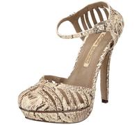 Buffalo London Jiboia Holografica 11765-414 - Sandali da Donna, Beige 168, 37 EU