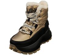 Buffalo Manhattan Vegan Ankle Boots Donna Nero Oro - 40 EU