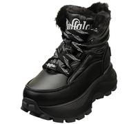 Buffalo Manhattan Vegan Platform Boots Nere Donna - 39 EU