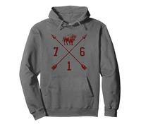 Buffalo New York 716 codice Area Orgoglio Felpa con Cappuccio