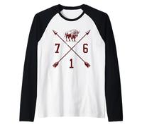 Buffalo New York 716 codice Area Orgoglio Maglia con Maniche Raglan