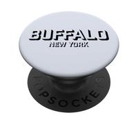 Buffalo New York - Buffalo NY Block PopSockets PopGrip Adesivo