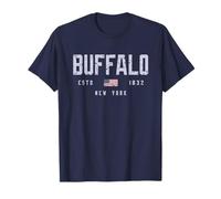 Buffalo New York Field/Buffalo NY Maglietta