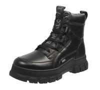 Buffalo Nova Hyb - Anfibi Carrarmato Nero - Taglia 40 Scarpe Donna Stivaletti