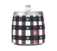 Buffalo Plaid Check Blu marino Acciaio inossidabile (parola chiave) (utente), (prop1) (longword) (scenario)