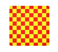 Buffalo Plaid Check Giallo Rosa Scuro Magico Autoadesivo Cosmetici Sacchetti Panno Viaggio Articoli da toeletta Organizzatore Wrap Camera Lens Panno Wrapper Trucco Per Le Donne Dimensioni 55,1 x 55,1