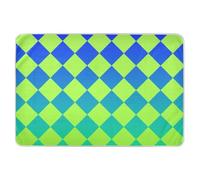 Buffalo Plaid Giallo Blu Verde Gradiente Extra Large Riutilizzabile Vasino Training Pad Morbido Assorbente Vasino Copertura Portatile per Incontinenza Bambini , 132,1 cm L x 86,4 cm W