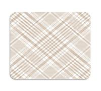 Buffalo Plaid Tartan Scozia Beige Piatto Stuoia Scolapiatti Assorbente Terra Diatomacea Tappetino Microfibra Gadget Da Cucina