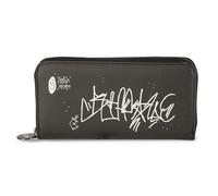 BUFFALO Portamonete 'Long Wallet' antracite / bianco Donna BUFFALO XS-XL