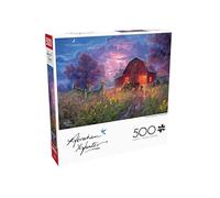 Buffalo - Puzzle colorato da 500 pezzi di Abraham Hunter Night Hunter per adulti - Pezzi tagliati con precisione, belle opere d'arte e ore di divertimento rilassante