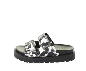 Buffalo Raya Ari Pantolette Schwarz