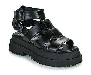 Buffalo Sandali con zeppa PLUTO GLD in Nero 42