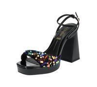 BUFFALO Sandalo blu / giallo / rosso / nero Donna BUFFALO 40 blu / giallo / rosso / nero