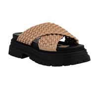 Buffalo Scarpe da donna Sandalette Slipper Lennox Cross, crema, 39 EU