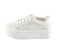 Scarpe da basket in tessuto da donna Buffalo Paired Bloom Blanc 40