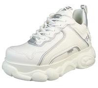BUFFALO Scarpe Donna Cld Chai Sneaker Platform Ecopelle White/Silver D24BF02 BN16308671