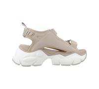 Buffalo, ,Shoes ,Donna ,Beige ,40 EU Sandali piatti vegani Binary Track