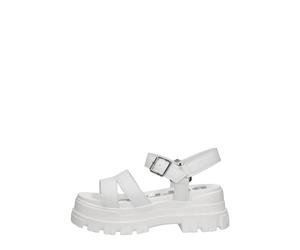 Buffalo, ,Shoes ,Donna ,Bianco ,38 EU Flat Sandali