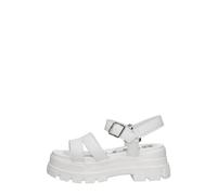 Buffalo, ,Shoes ,Donna ,Bianco ,39 EU Flat Sandali