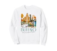 Buffalo, Skyline di New York, Souvenir della Città dei buoni vicini Felpa