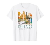 Buffalo, Skyline di New York, Souvenir della Città dei buoni vicini Maglietta