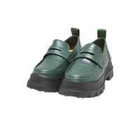 BUFFALO Slipper 'Aspha' verde Donna BUFFALO 41