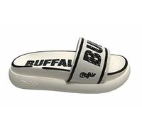 Buffalo Slipper Donna Rey Bianco Ecopelle Vegan DS22BF03 BN16110571 40