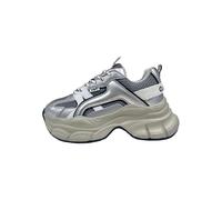 BUFFALO Sneaker bassa nero / argento / bianco Donna BUFFALO 40