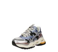 BUFFALO Sneaker bassa 'Triplet Hollow' blu chiaro / nero / argento / bianco Donna BUFFALO 42 blu chiaro / nero / argento / bianco