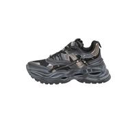 BUFFALO Sneaker bassa 'Triplet Hollow' grigio basalto / grigio scuro / nero / argento Donna BUFFALO 42 grigio basalto / grigio scuro / nero / argento