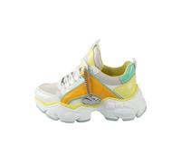 BUFFALO Sneaker bassa turchese / giallo / arancione / bianco Donna BUFFALO 37