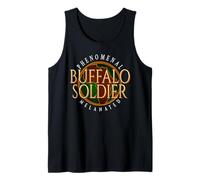 Buffalo Soldato Fenomenale Melanated Legacy Art Canotta