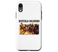 Buffalo Soldiers Storia afroamericana per uomini donne. Custodia per iPhone XR