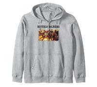 Buffalo Soldiers Storia afroamericana per Uomini Donne. Felpa con Cappuccio