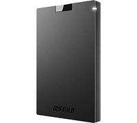 BUFFALO SSD esterno 1TB - Compatibile con PS4 / PS5 / Windows/Mac - USB-C - USB-A - USB 3.2 - Unità a stato solido esterna - SSD-PG1.0U3B