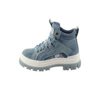 BUFFALO Stivaletto stringato 'Aspha' blu denim Donna BUFFALO 38 blu denim