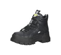 BUFFALO Stivaletto stringato 'Aspha' giallo / nero / bianco Donna BUFFALO 38 giallo / nero / bianco