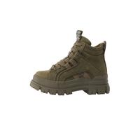 BUFFALO Stivaletto stringato 'ASPHA' marrone / cachi Donna - Scarpe - Stivaletti - Stivaletti stringati BUFFALO 40