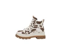 BUFFALO Stivaletto stringato 'Aspha' marrone scuro / bianco Donna - Scarpe - Stivaletti - Stivaletti stringati BUFFALO 37