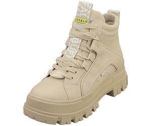 Buffalo Stivali Aspa Nc Mid Vegan Beige Donna - 39 EU