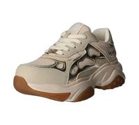 Sneakers da donna Buffalo Taifun - Vegan Nappa/Nubuck Blanc 39