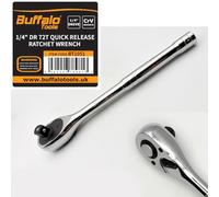 Buffalo Tools Chiave a bussola diritta reversibile a cricchetto a sgancio rapido 1/4