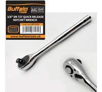Buffalo Tools Chiave a bussola diritta reversibile a cricchetto a sgancio rapido da 3/8