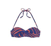 BUFFALO Top per bikini 'Buffalo' blu scuro / arancione Donna BUFFALO 80xC blu scuro / arancione